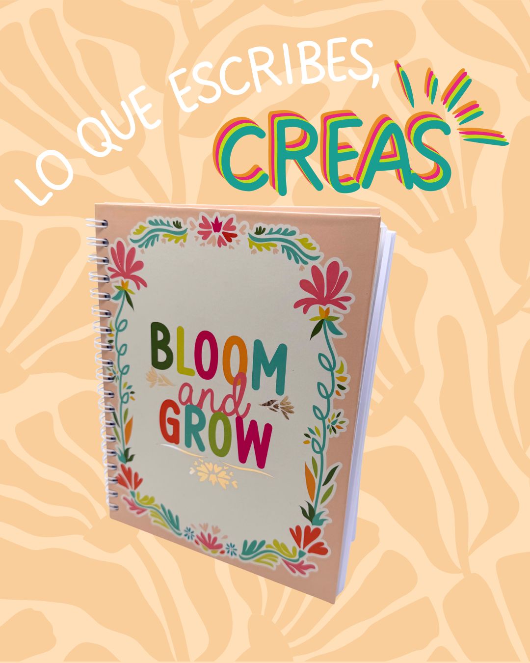 Libreta personalizada Bloom and Grow — Colors Notebooks